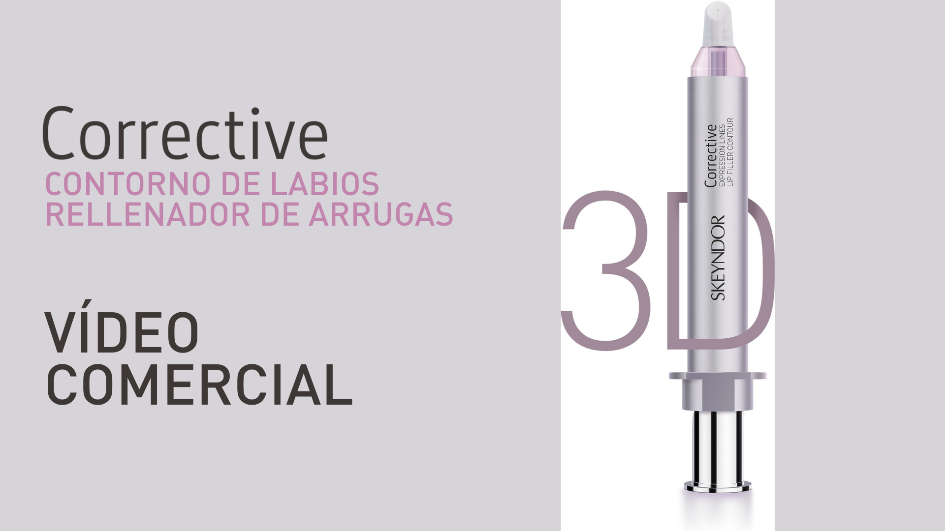 VÍDEO COMERCIAL CONTORNO LABIOS - CORRECTIVE